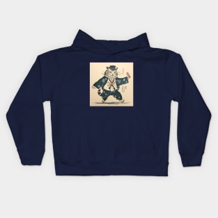 Edo cat Kids Hoodie